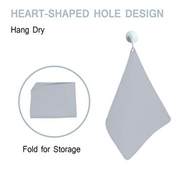 Kids Placemats, Silicone Baby Placemats for Kids Toddler Children Reusable Non-Slip Table Mats Baby Food Mats for Restaurant (2Set-Beige)