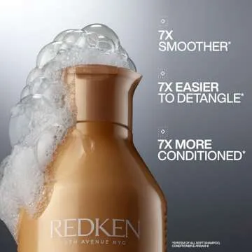 Redken All Soft Shampoo Deeply Hydrates and Adds Shine
