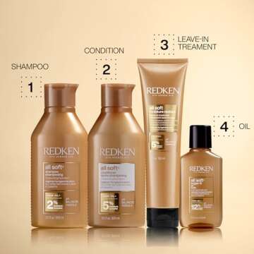 Redken All Soft Shampoo Deeply Hydrates and Adds Shine