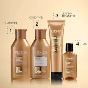 Redken All Soft Shampoo Deeply Hydrates and Adds Shine