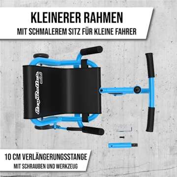 EzyRoller Mini - Blue for Kids 2-4 Years Old