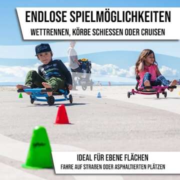 EzyRoller Mini - Blue for Kids 2-4 Years Old
