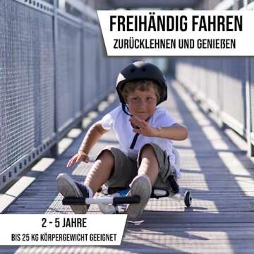 EzyRoller Mini - Blue for Kids 2-4 Years Old