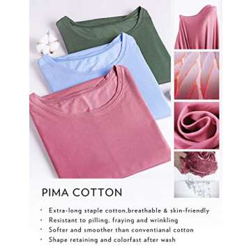 CRZ YOGA Pima Cotton Cropped Workout Tank for Women