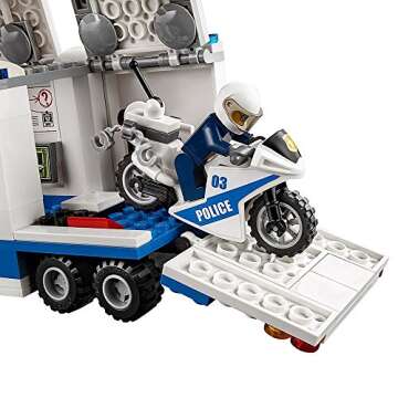LEGO City Police Mobile Command Center Truck 60139 Building Toy, Action Cop Motorbike and ATV Play S...