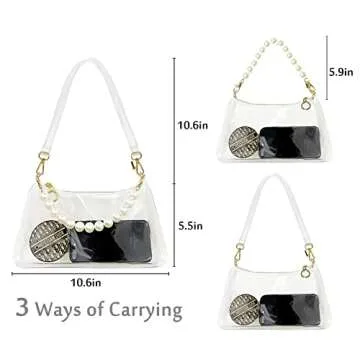 Sintra Clear Purse - Stylish Hobo Bag for Women
