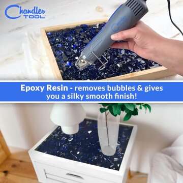 Heat Gun for Crafting - Versatile Mini Dual Temp Tool