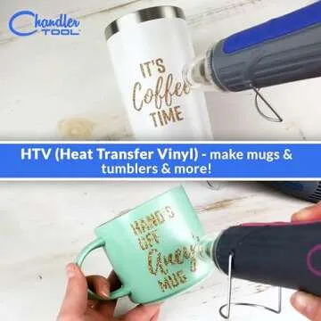 Heat Gun for Crafting - Versatile Mini Dual Temp Tool