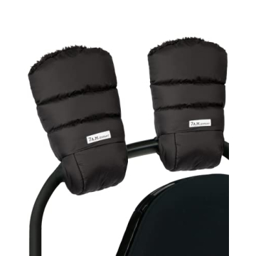 7AM Enfant Stroller Warmmuffs Gloves - Anti-Freeze Stroller Mittens for Handlebars, Water Repellent ...