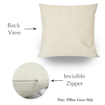 PANDICORN Christmas Pillow Covers Set of 4 for Holiday Decor