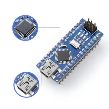 ELEGOO Pre-soldered Arduino Nano Board with USB Cable