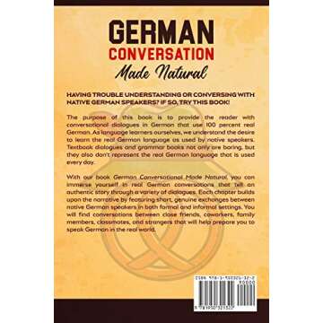 German Conversation Made Natural: Engaging Dialogues to Learn German (German Edition)