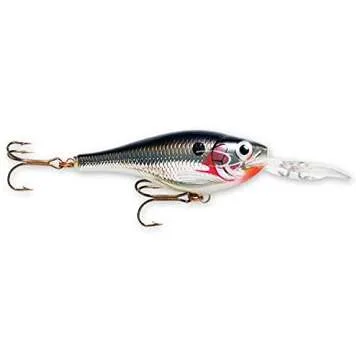 Rapala Shad Rap Rattlin' Suspending Lure - 2" Silver for Premium Fishing Experience