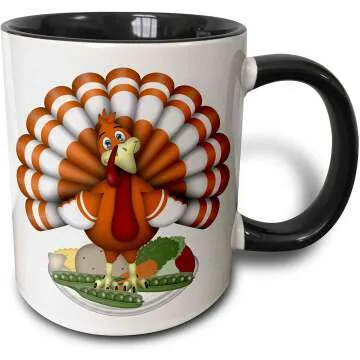 Thanksgiving Turkey Mug for Holiday Cheer