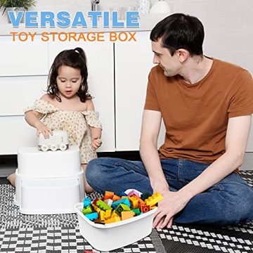 Glamore 2 Step Stool for Kids – Non-Slip, Lightweight – Toddler Step Stool for Bathroom Sink Sturdy with 300 lbs Capacity – Easy to Clean & Install – Ideal for Bathroom, Kitchen, Toilet Training