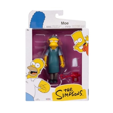 The Simpsons 5" Moe Collectible Action Figure - Fun and Quality