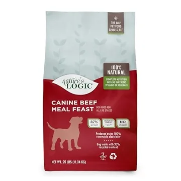 NATURE'S LOGIC Canine Beef Meal Feast - 100% Natural Premium Dog Food