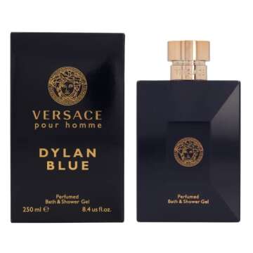 Versace Pour Homme Dylan Blue for Men 8.4 oz Perfumed Bath & Shower Gel