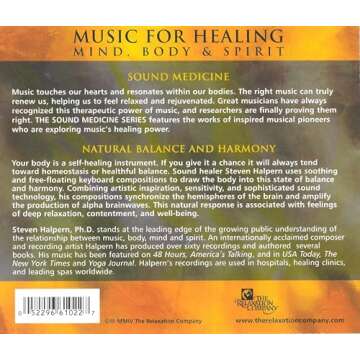 Experience Serenity with Music for Healing by Steven Halpern