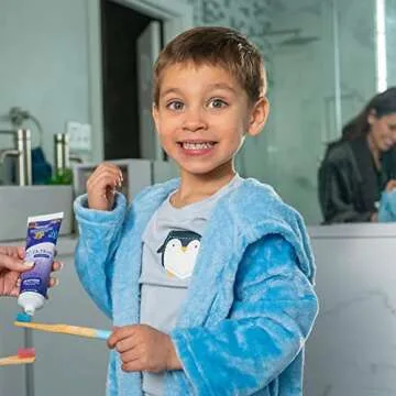 Dr. Bob Unflavored Toothpaste - Natural Xylitol - Baby Toddler Kids - Toothpaste with Fluoride for Sensitive Teeth - No Artificial Flavors - SLS Free Dye Free - 4oz 4 Ounce Pack of 1