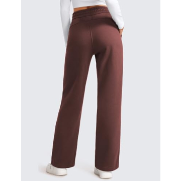 CRZ Yoga Cozy Fleece Lined Sweatpants Stylish Comfort