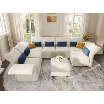LLappuil Sectional Sofa with Storage - Comfort Meets Style