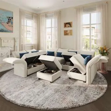 LLappuil Sectional Sofa with Storage - Comfort Meets Style