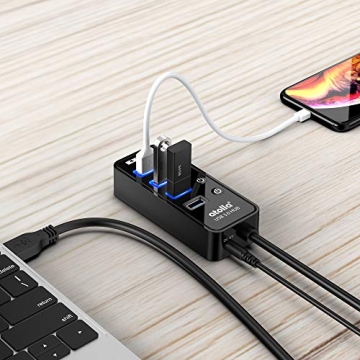 Atolla USB 3.0 Hub with 4 Ports and Switches