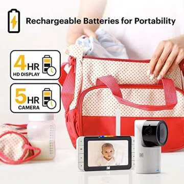 KODAK Cherish C525IR Video Baby Monitor with Mobile App