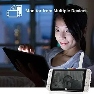 KODAK Cherish C525IR Video Baby Monitor with Mobile App