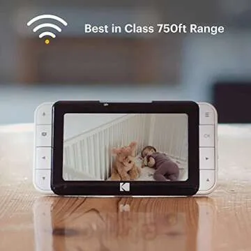KODAK Cherish C525IR Video Baby Monitor with Mobile App