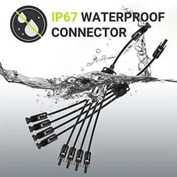 Newpowa Solar Panel Connectors for Easy Installation