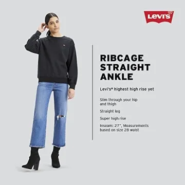 Levi's Women's Ribcage Straight Ankle Jeans for Style