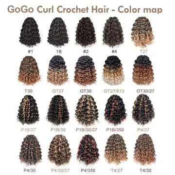 ToyoTress GoGo Curl Crochet Hair – 12 Inch Soft Curls