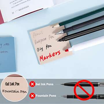 AIERSA Transparent Sticky Notes, 3x3 Clear Sticky Notes Tabs Set for Annotation Books,Page Markers,Index,Bible Study Accessories,Journaling,Aesthetic Office School Supplies,11 Pads