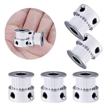 Durable Saiper GT2 20 Teeth Timing Pulley for 3D Printers