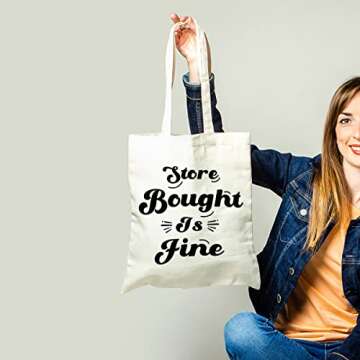 Cute Natural Cotton Eco-Friendly Reusable Tote Bag