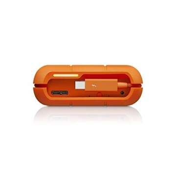 LaCie Rugged RAID 4TB, Thunderbolt and USB 3.0 Portable Hard Drive + 1mo Adobe CC All Apps (STFA4000400) (Certified Refurbished)