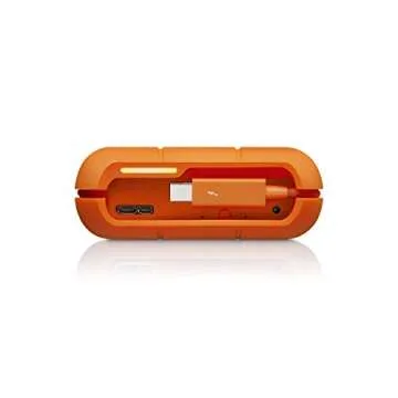 LaCie Rugged RAID 4TB, Thunderbolt and USB 3.0 Portable Hard Drive + 1mo Adobe CC All Apps (STFA4000400) (Certified Refurbished)
