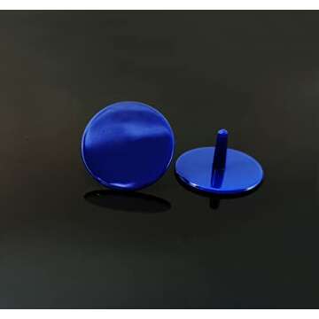 High-Quality Adhere Golf Ball Markers in Assorted Colors