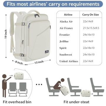 MATEIN Expandable Travel Backpack for Adventurous Souls