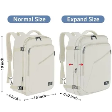 MATEIN Expandable Travel Backpack for Adventurous Souls