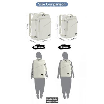 MATEIN Expandable Travel Backpack for Adventurous Souls