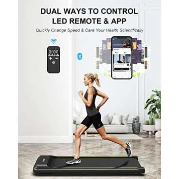 AKSO Walking Pad Treadmill for Home & Office Fitness
