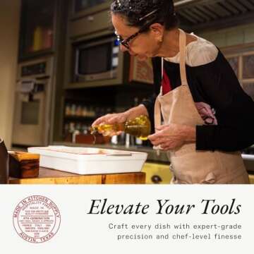 Elegant Made In Rectangular Baking Dish - French Porcelain