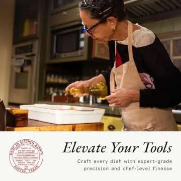 Elegant Made In Rectangular Baking Dish - French Porcelain