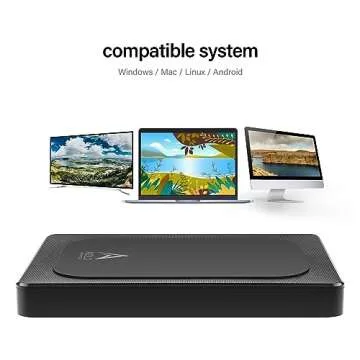 Aiolo Innovation 5TB External Hard Drive Ultra Slim Portable HDD-USB 3.0 for PC, Mac, Laptop, PS4, Xbox one,Xbox 360 Model A4