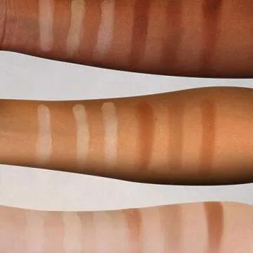 Elizabeth Mott Bronzer Contour Kit & Highlighting Powder - Cruelty Free & Paraben Free - 6 Shades for a Natural Glow