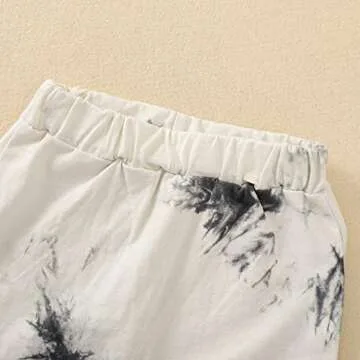 Muasaaluxi Baby Boys Tie Dye Summer Clothes 6M-5Y