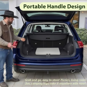 Heavy Duty Folding Table 6ft for Outdoor Events and Camping